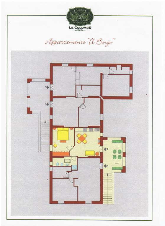 Agriturismo Le Colombe 阿西西 客房 照片